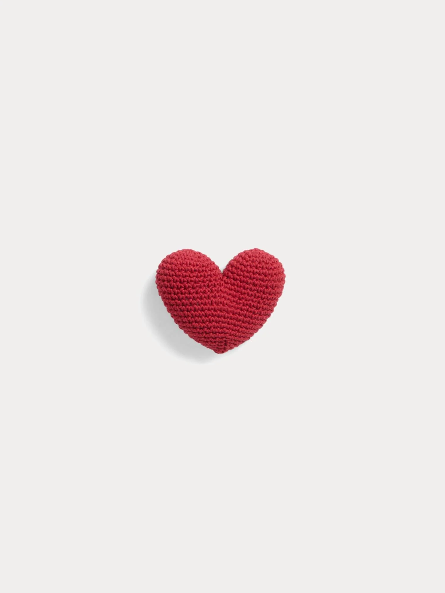 Unisex | Coeur Crochet Toy | Red - Image 2