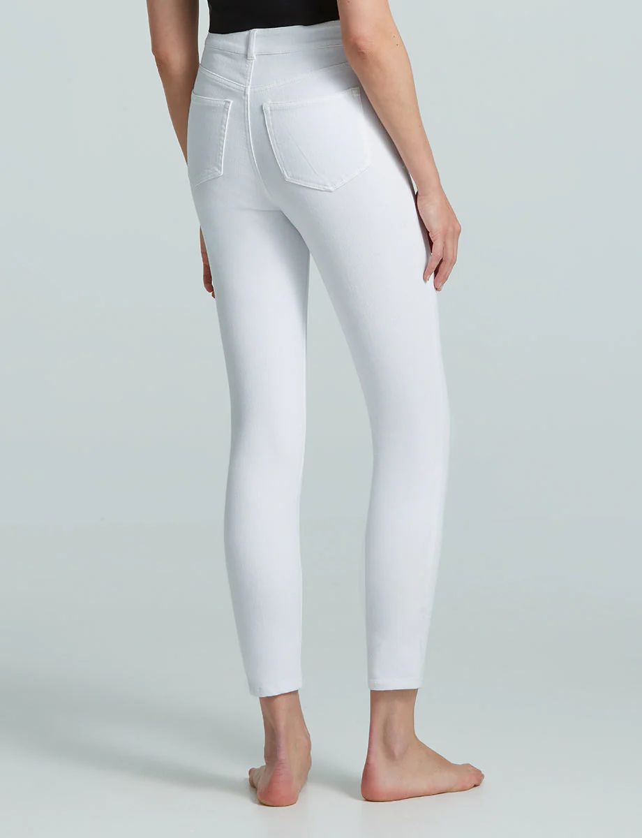 Do It All Denim High-Rise Skinny Jean | White - Image 3