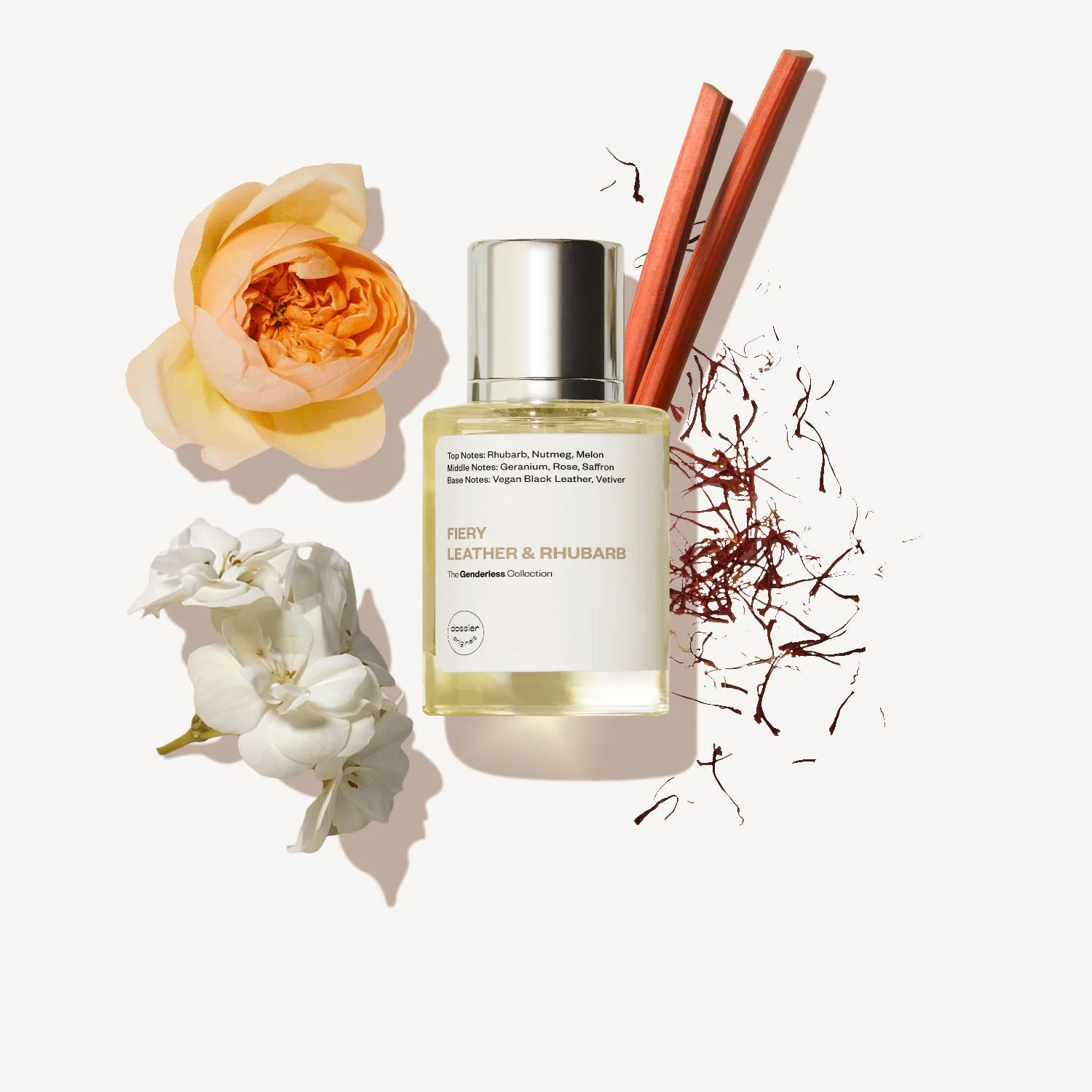 Fiery Leather & Rhubarb 50ML | Dossier Original - Image 3