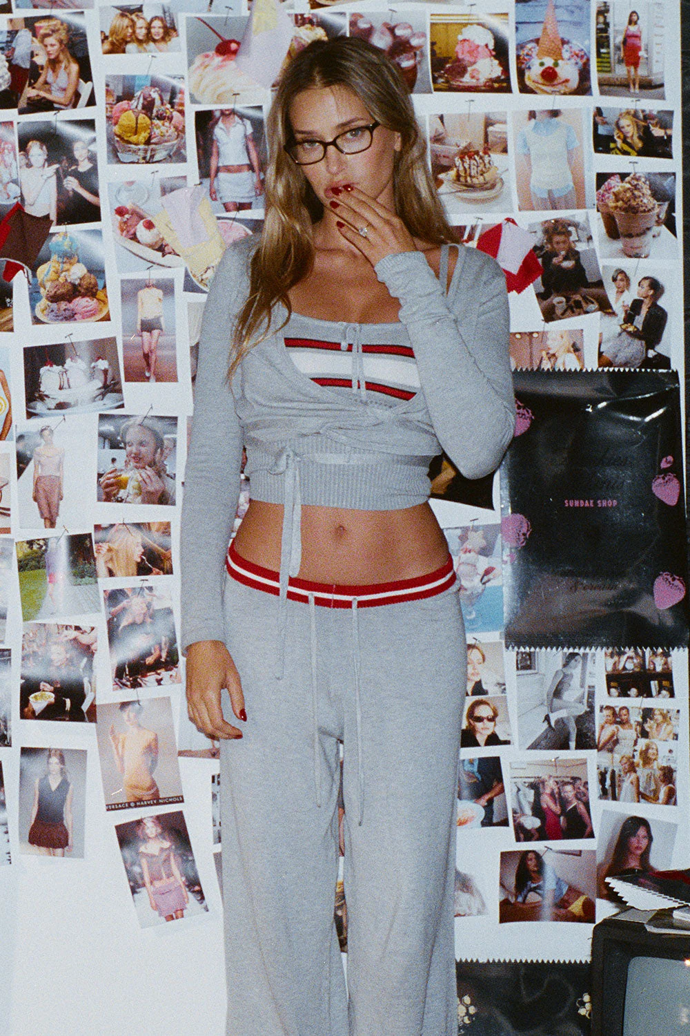 Barrymore Knit Pants | Mochi Stripe