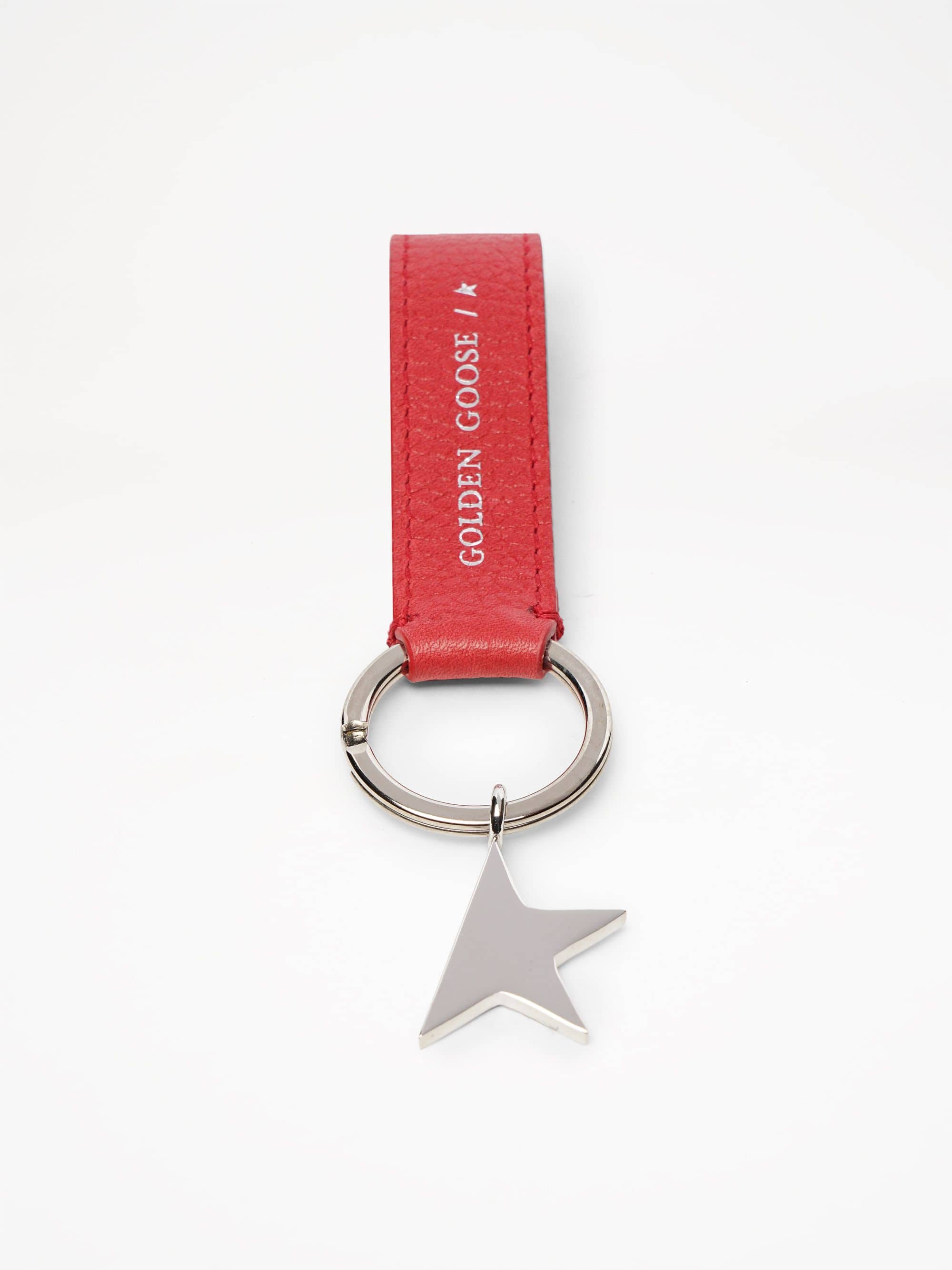 Women | Red Star Keyring with Silver Pendant - Image 5