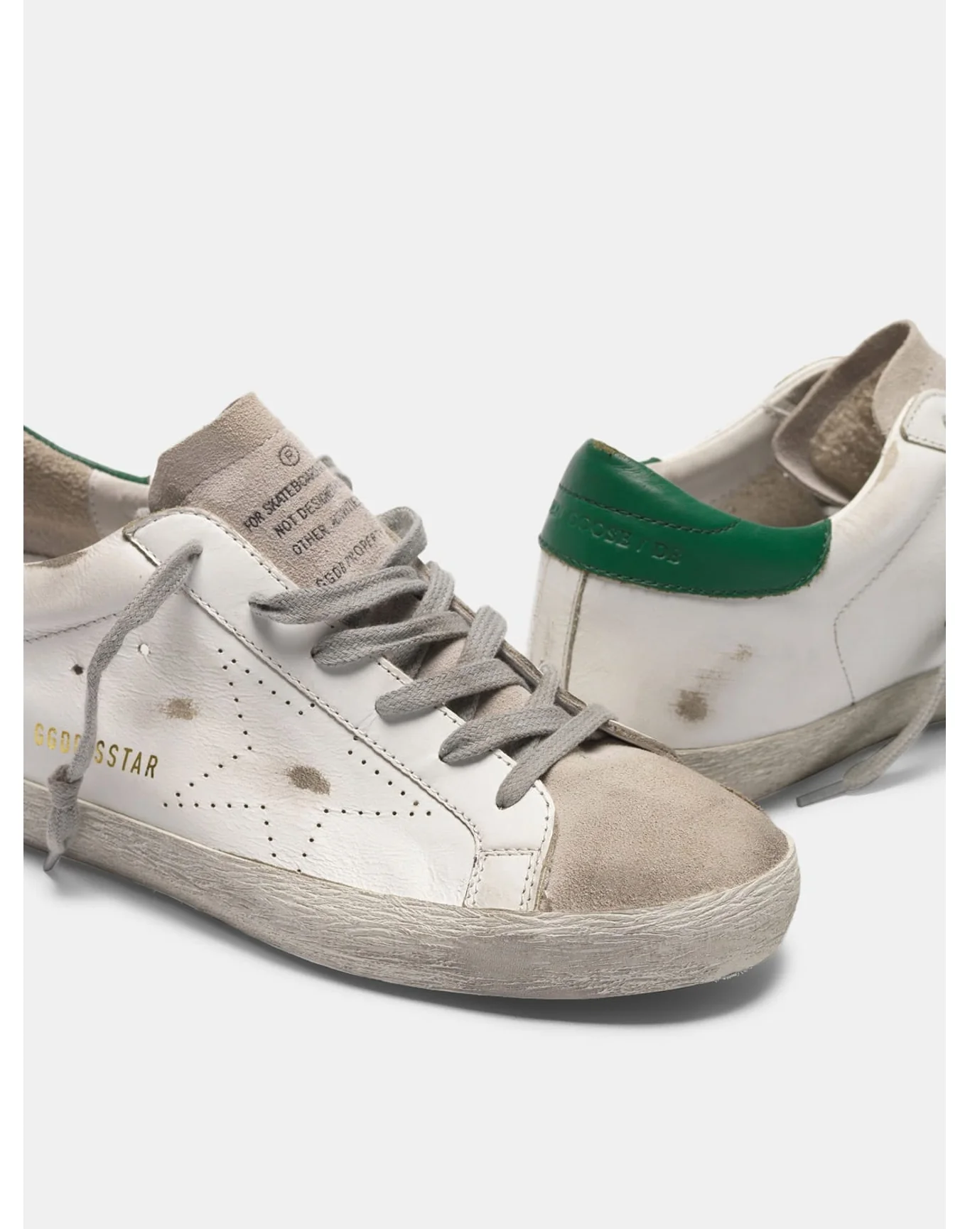 Women | Super-Star Sneakers Leather & Suede with Openwork Star (V2)