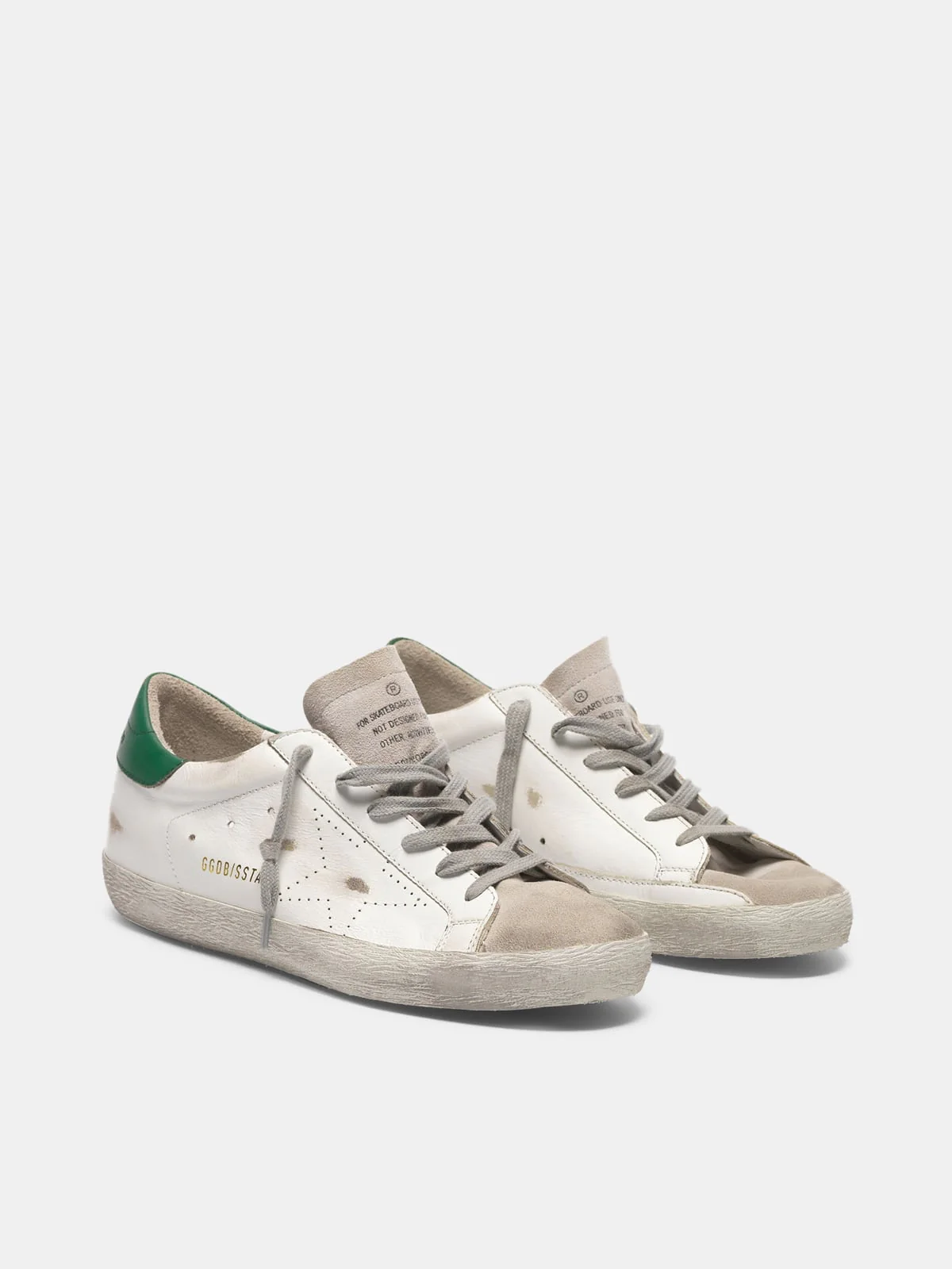 Women | Super-Star Sneakers Leather & Suede with Openwork Star (V2) - Image 6